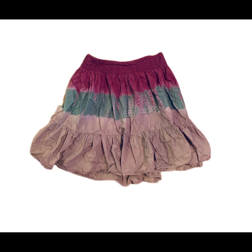 Tie-dye skirt